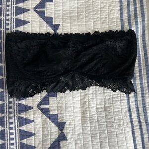Auden Black Lace Bandeau